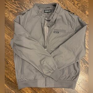 Members Only Gray Bomber Jacket